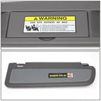 2006-2011 Honda Civic Sun Visor - Driver Side Dark Gray