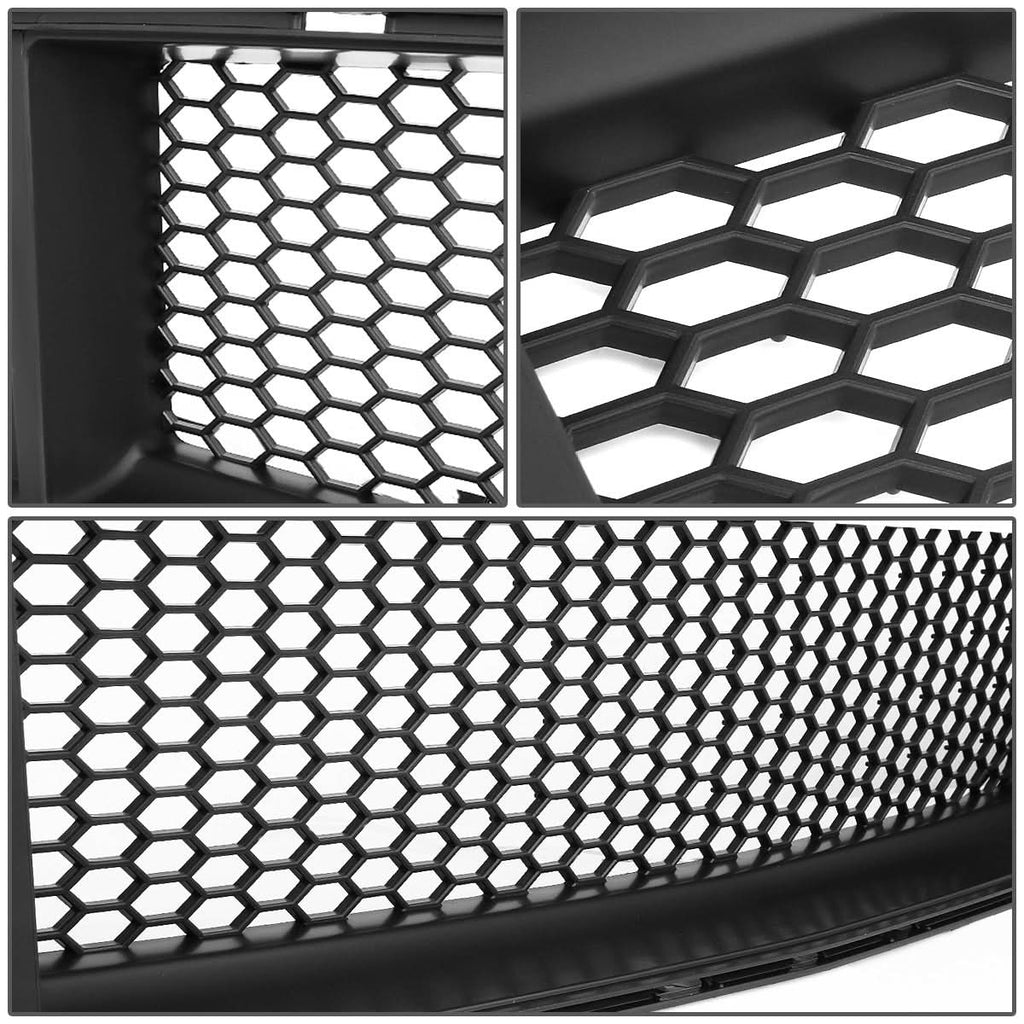 2018-2020 Ford Mustang Honeycomb Front Upper Grille with Triangle LED DRL