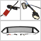 2018-2020 Ford Mustang Honeycomb Front Upper Grille with Triangle LED DRL