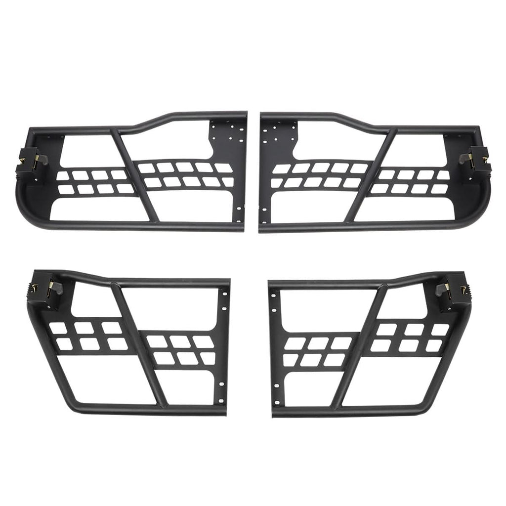 07-18 Jeep Wrangler JK Unlimited Safari Doors Set - Textured Black
