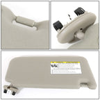2007-2011 Toyota Camry Sun Visor Driver Side Beige Illuminated