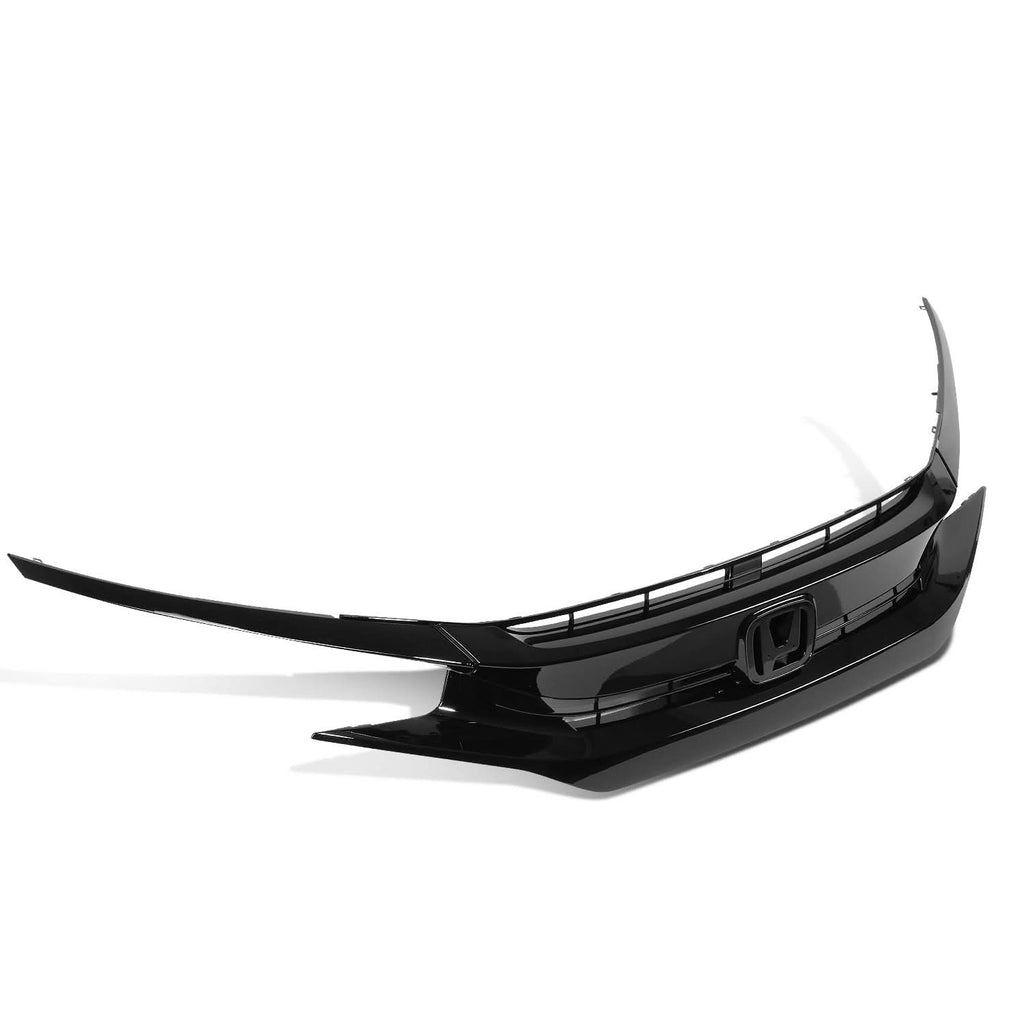 2016-2021 Honda Civic Front Bumper Grille - Black