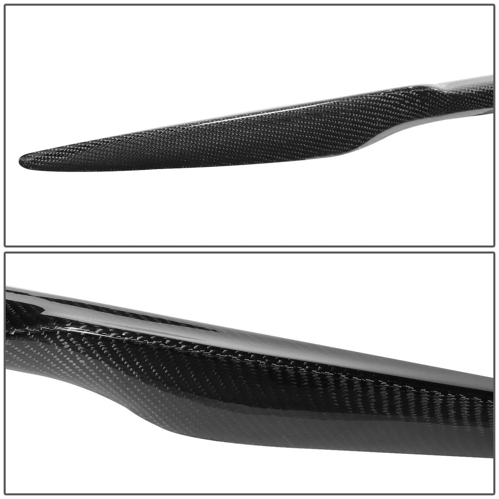 12-19 Tesla Model S V-Style Trunk Spoiler Carbon Fiber