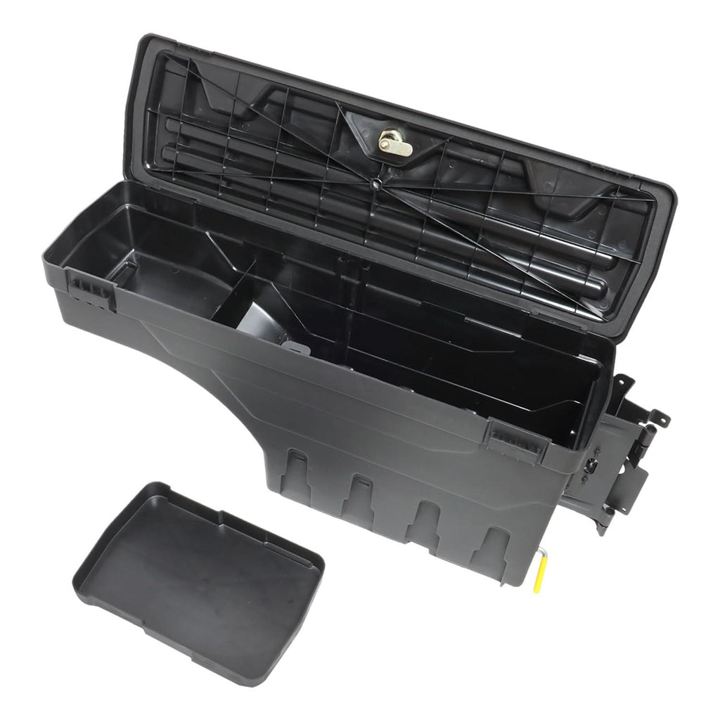 2005-2019 Toyota Tacoma Wheel Well Lock Box - Passenger Side Black