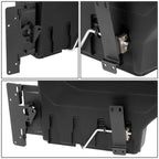 2005-2019 Toyota Tacoma Wheel Well Lock Box - Passenger Side Black