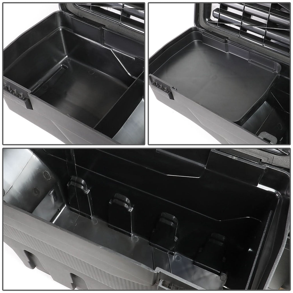 07-20 Toyota Tundra Wheel Well Lock Box Passenger Side Black
