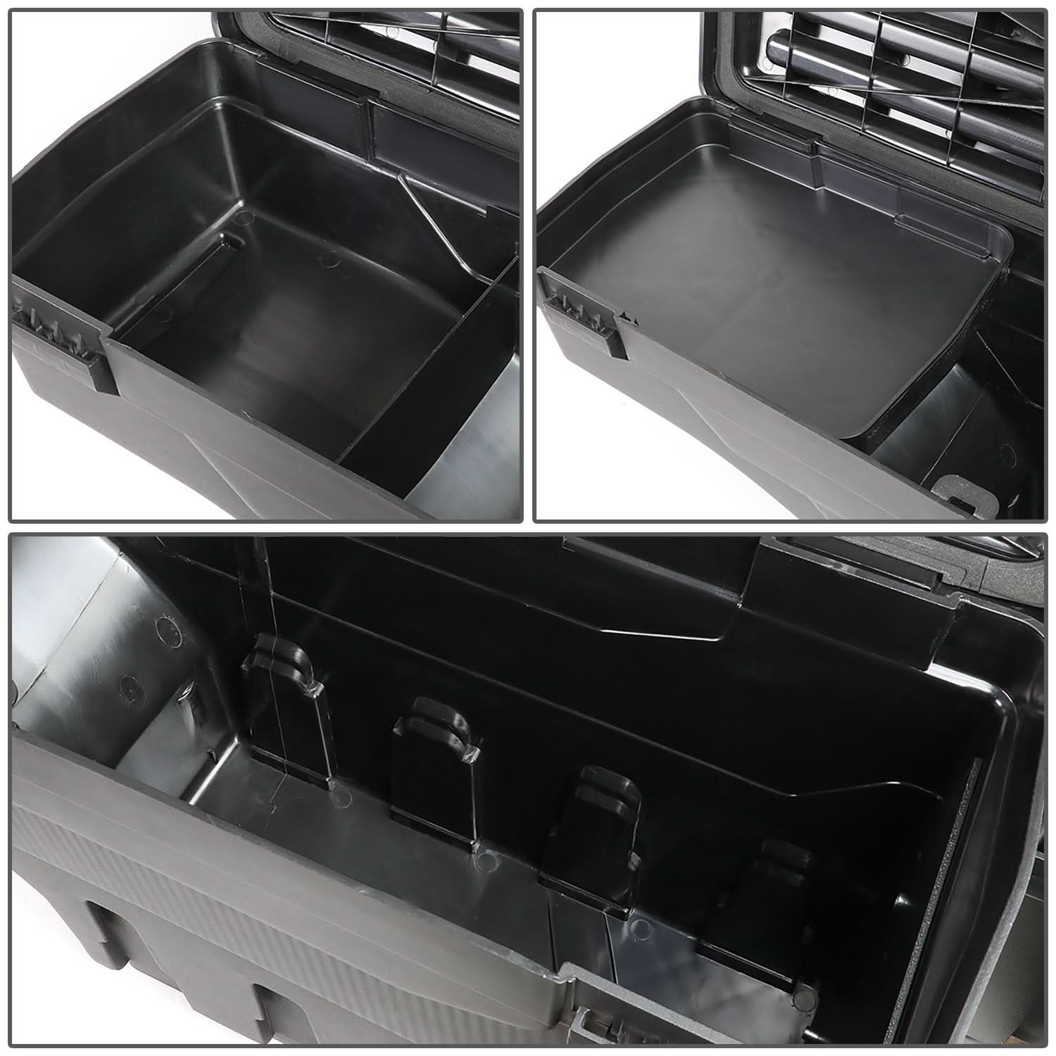 07-20 Toyota Tundra Wheel Well Lock Box Passenger Side Black