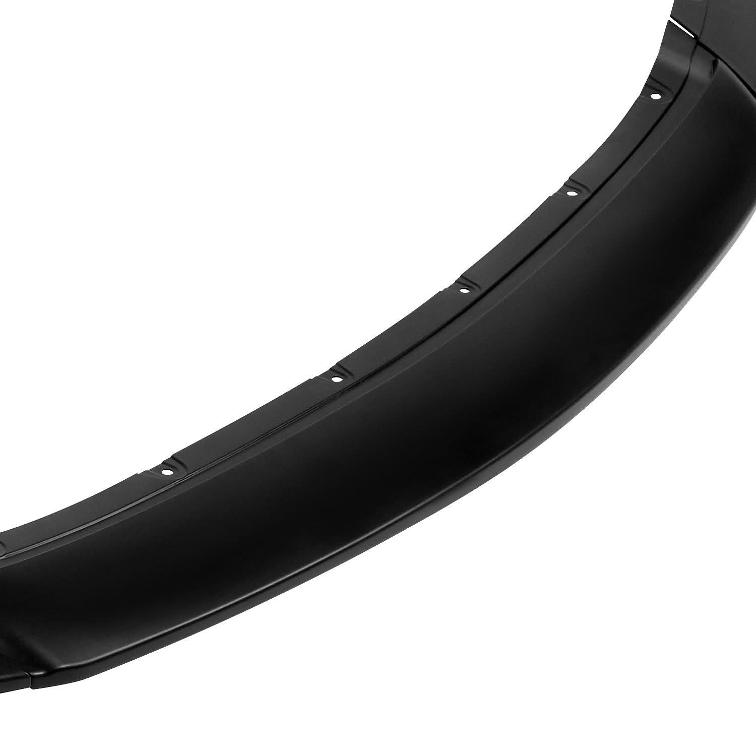 2013-2014 Ford Mustang 3PC Style Front Bumper Lip - Matte Black