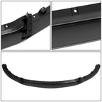 2013-2014 Ford Mustang 3PC Style Front Bumper Lip - Matte Black