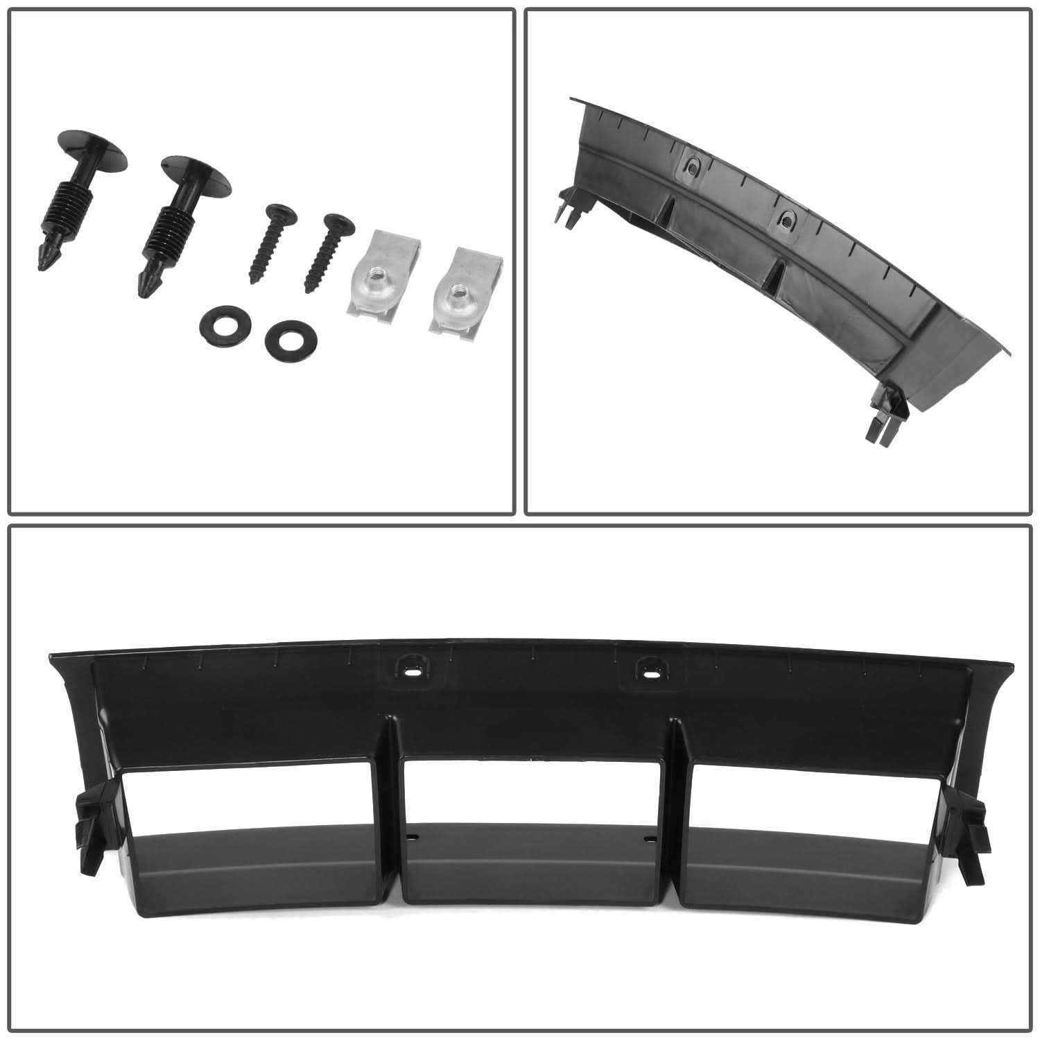 2009-2014 Ford F-150 Grille Insert Kit - Black