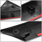 2011-2019 Ford Explorer Windshield Pillar Set - Black