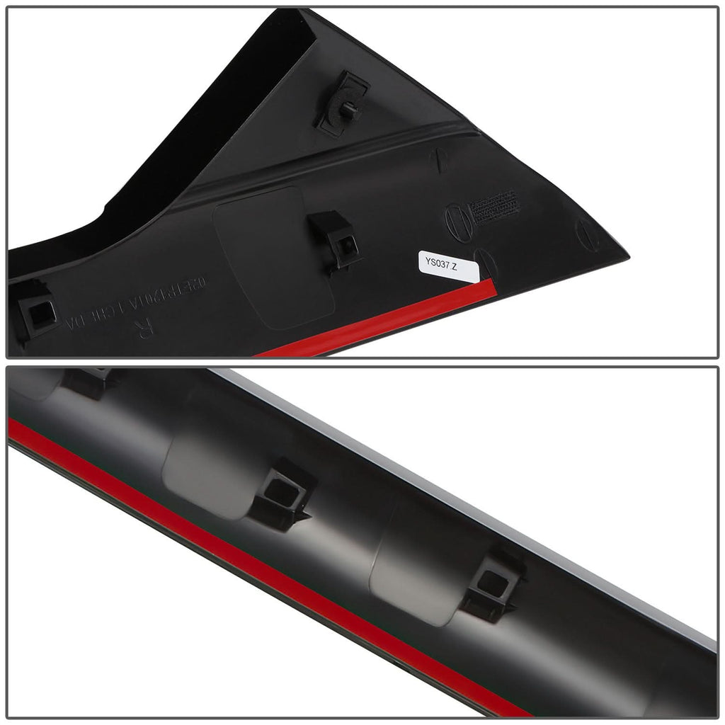 2011-2019 Ford Explorer Windshield Pillar Set - Black