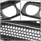 08-14 Dodge Challenger Front Bumper Grille - Matte Black