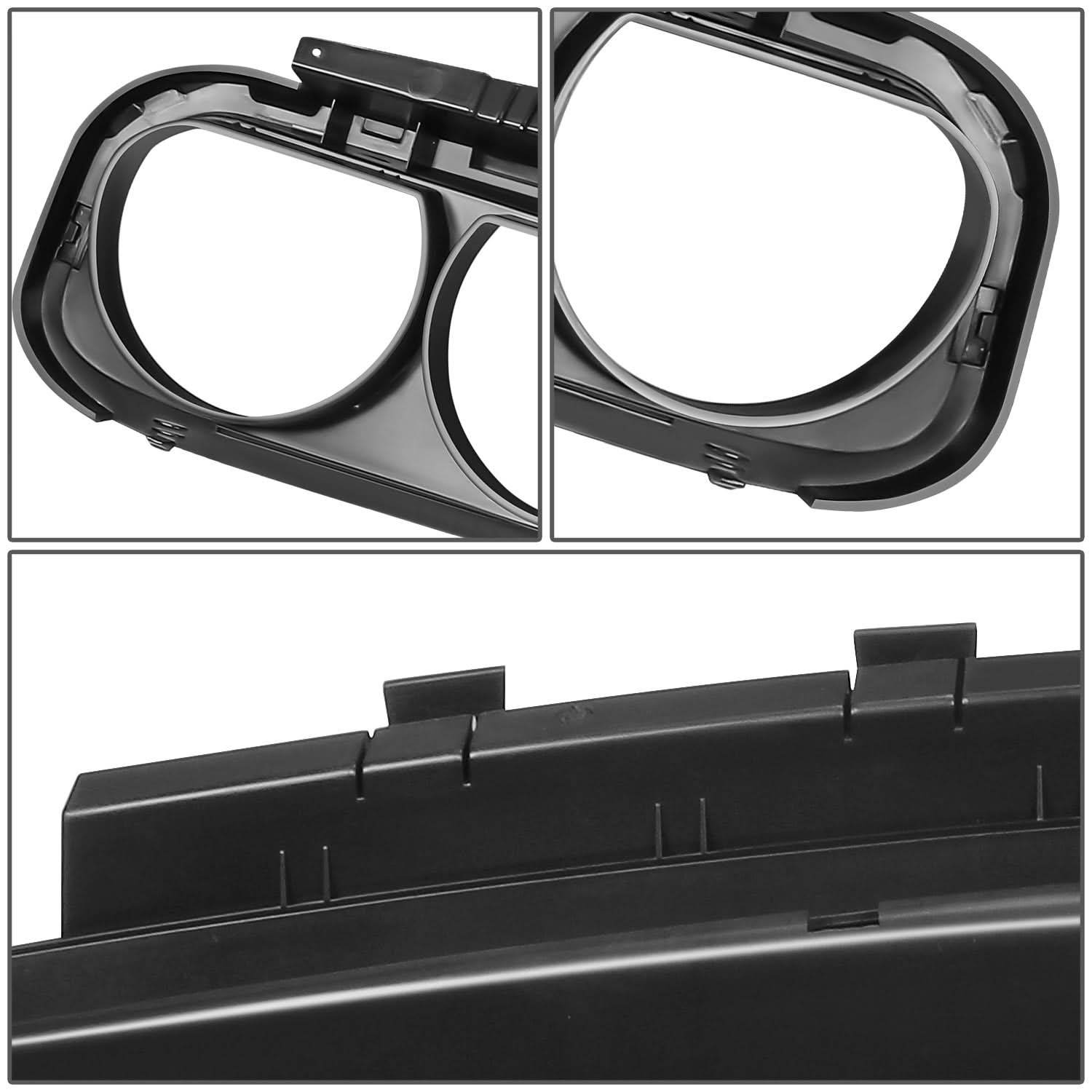 08-14 Dodge Challenger Front Bumper Grille - Matte Black
