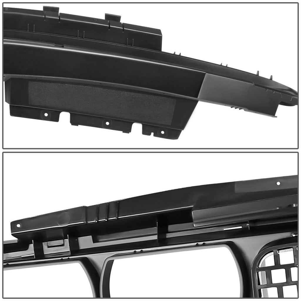 08-14 Dodge Challenger Front Bumper Grille - Matte Black