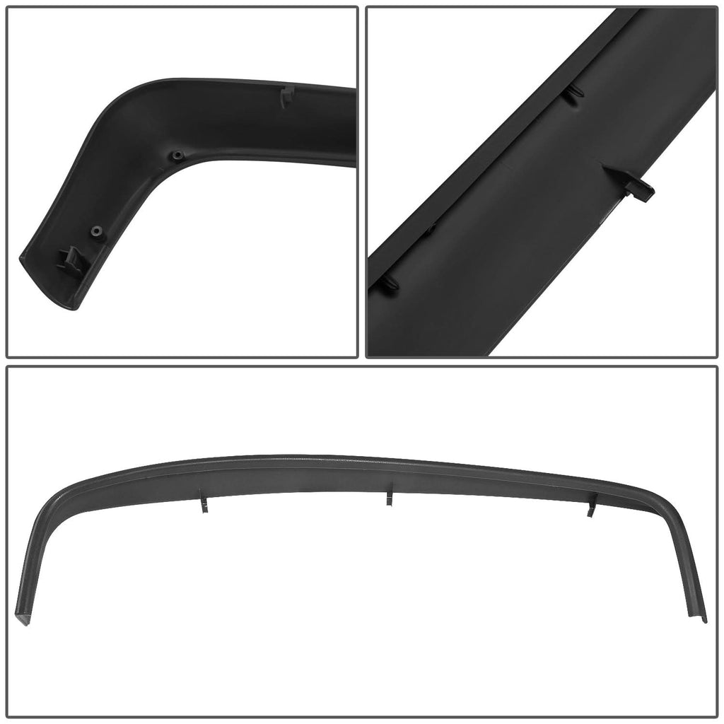 89-95 Toyota Pickup Instrument Panel Bezel Trim - Textured Black