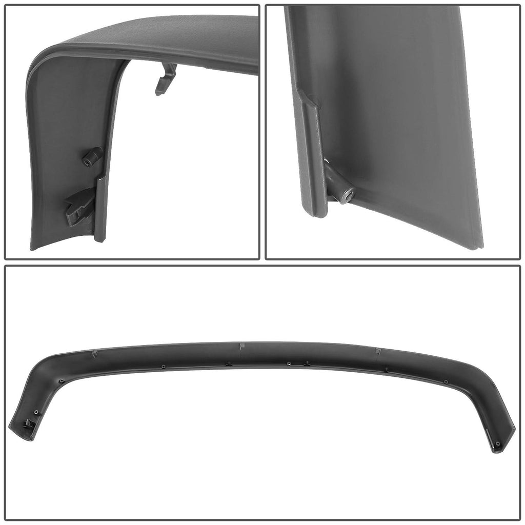 89-95 Toyota Pickup Textured Gray Instrument Cluster Panel Bezel Trim