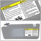 2005-2011 Toyota Tacoma Sun Visor - Medium Grey