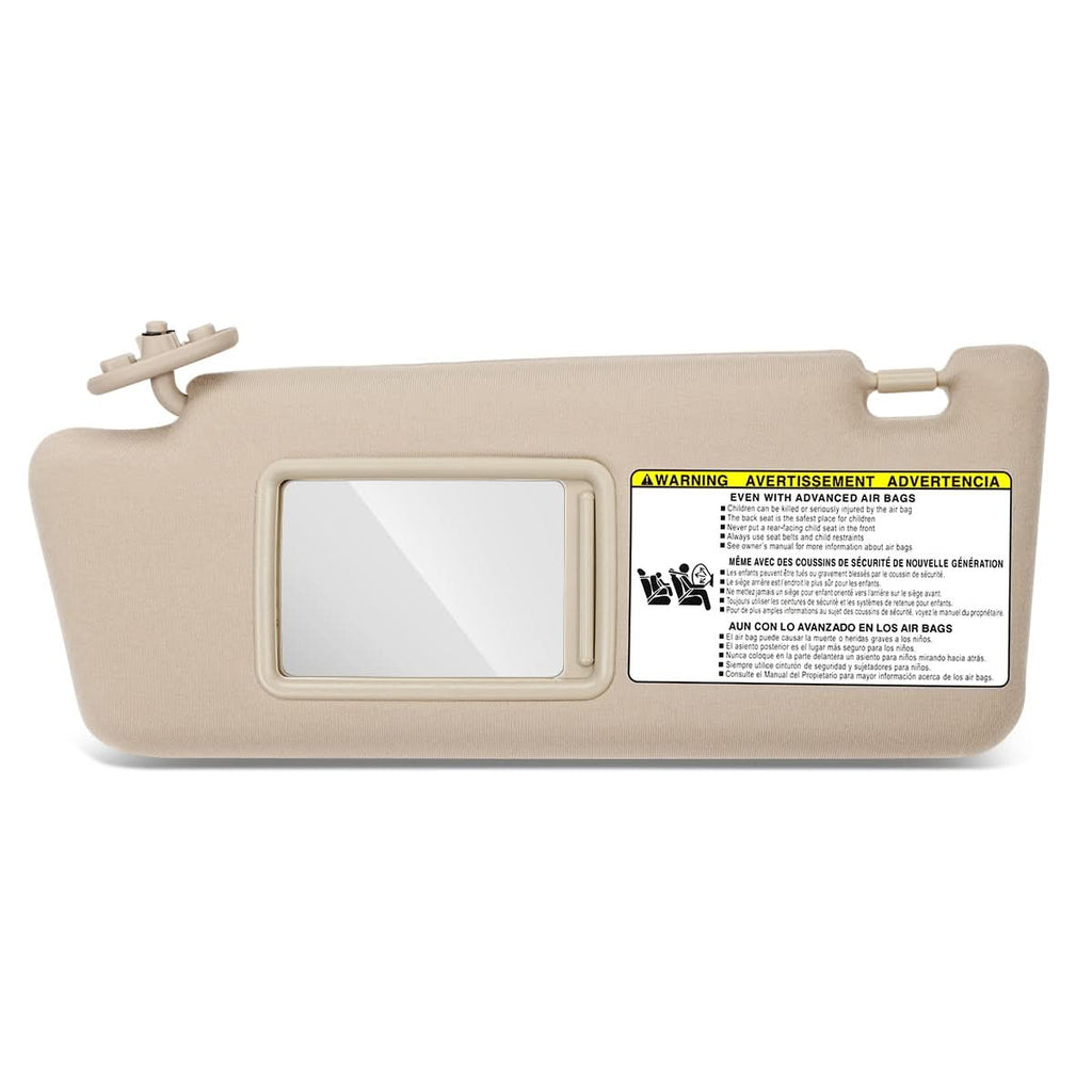 2005-2015 Toyota Tacoma Double Cab Sun Visor - Beige/Tan
