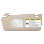 2005-2015 Toyota Tacoma Double Cab Sun Visor - Beige/Tan