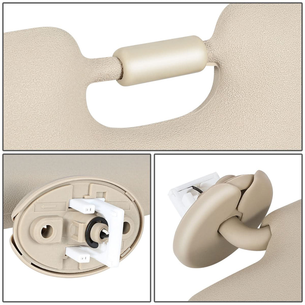 2008-2013 Toyota Highlander Sun Visor - Beige/Tan with Extension