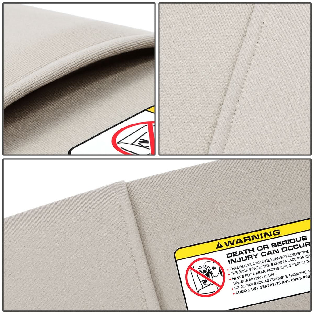 06-10 Dodge Ram Sun Visor Gray - Fits Models Without Overhead Console