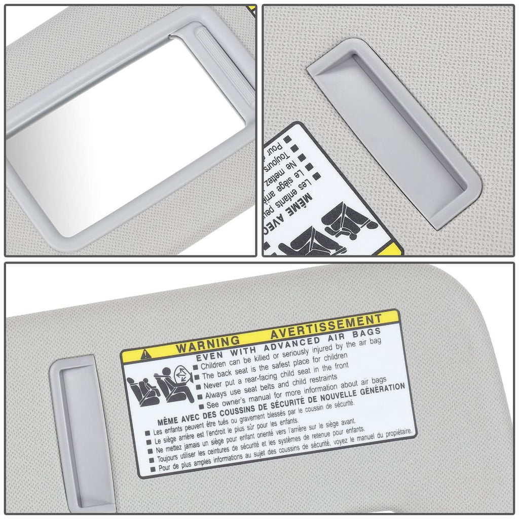 2011-2014 Hyundai Elantra Sun Visor - Gray
