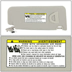 08-11 Honda Accord Sun Visor - Warm Grey