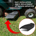 42" Deflector Shield w/ Mounting Hardware for Craftsman