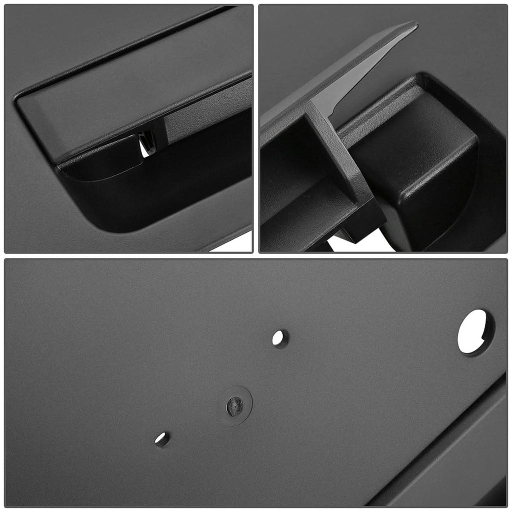 04-12 Nissan Titan Tailgate Handle with Emblem Provision - Black