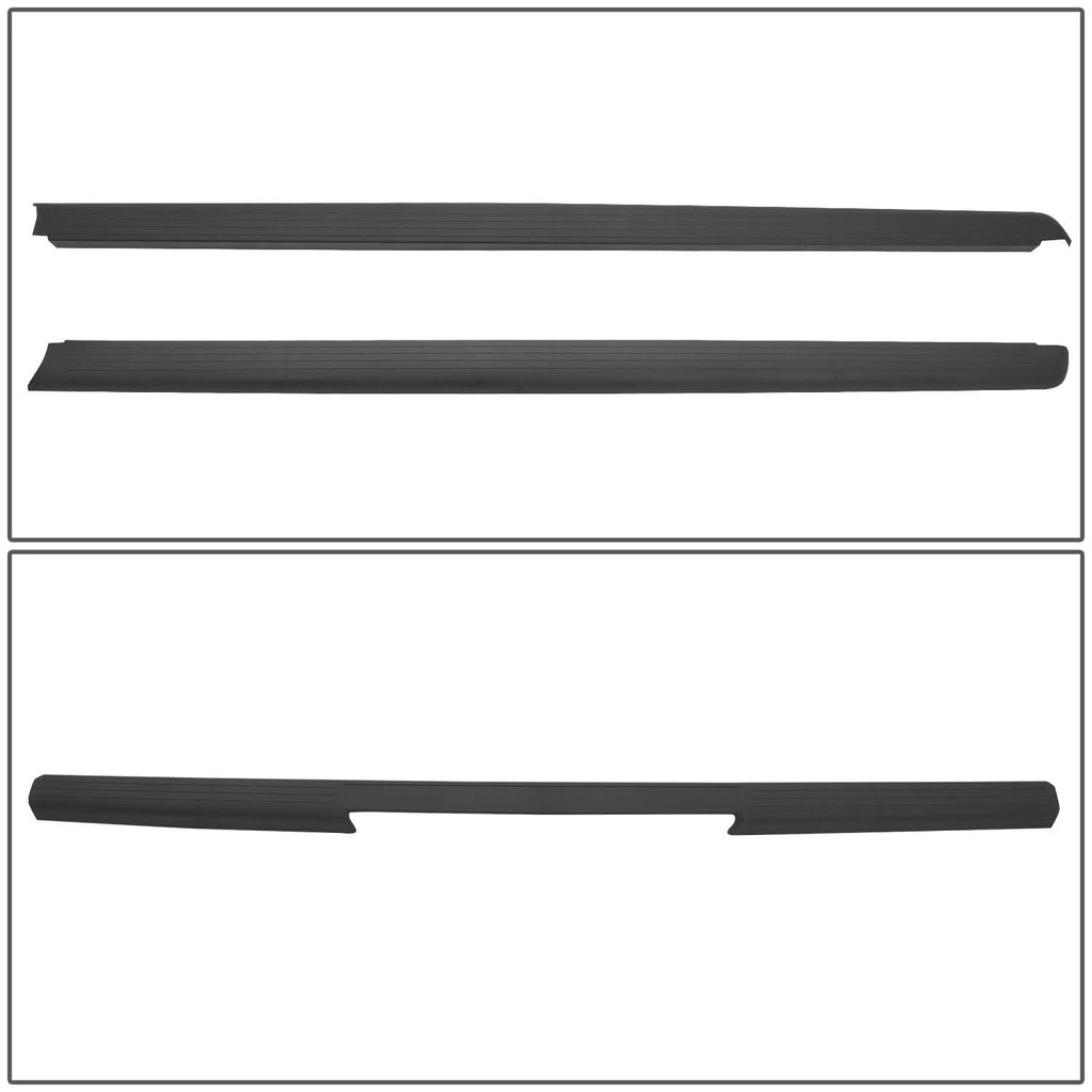 05-14 Nissan Frontier Truck Bed Wades Polycarbonate Textured Black