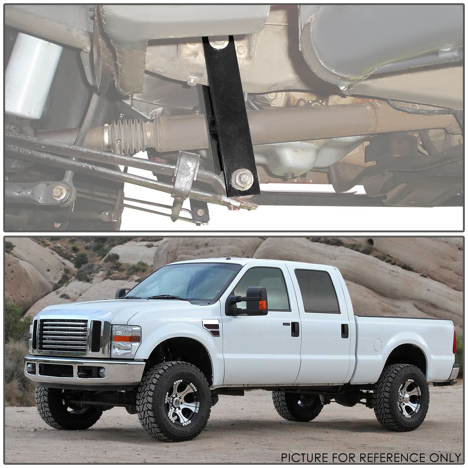 1999-2004 Ford F-250/F-350 Super Duty Leveling Lift Kit Carbon Steel