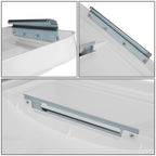 RV Roof Vent 14x14 Overall Dimension Replacement Lid White/Silver