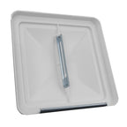 RV Roof Vent 14x14 Overall Dimension Replacement Lid White/Silver