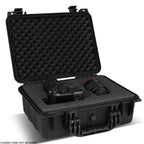 14-3/4" x 10-1/2" x 5" Polypropylene Carrying Case - Matte Black