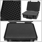 14-3/4" x 10-1/2" x 5" Polypropylene Carrying Case - Matte Black