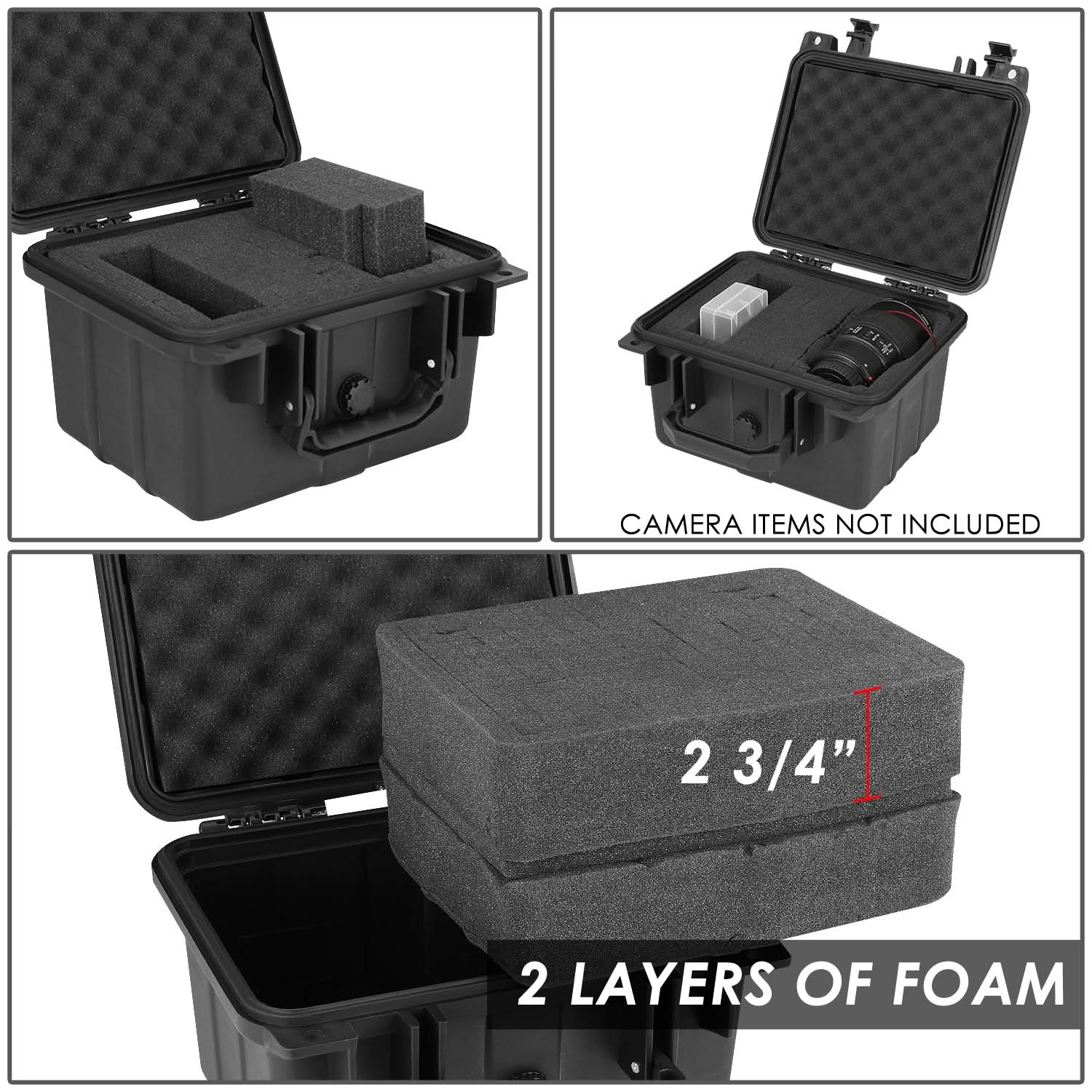 9.5" x 7.5" x 6.75" Automotive Carrying Case - Polypropylene