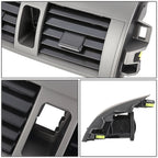 2009-2013 Toyota Corolla Dash Center AC Air Vent Upper Bezel Trim