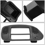 97-03 Ford F150 Center Dash Radio Climate Bezel Panel Grey
