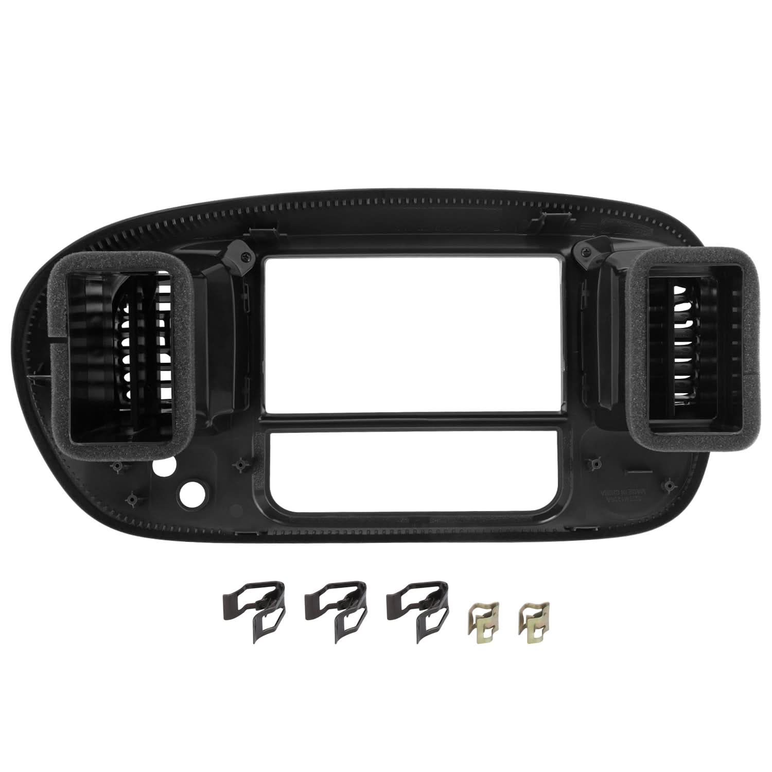 97-03 Ford F150 Center Dash Radio Climate Bezel Panel Grey