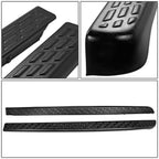 2007-2013 Chevrolet Silverado 6'6" Bed Rail Caps - Black