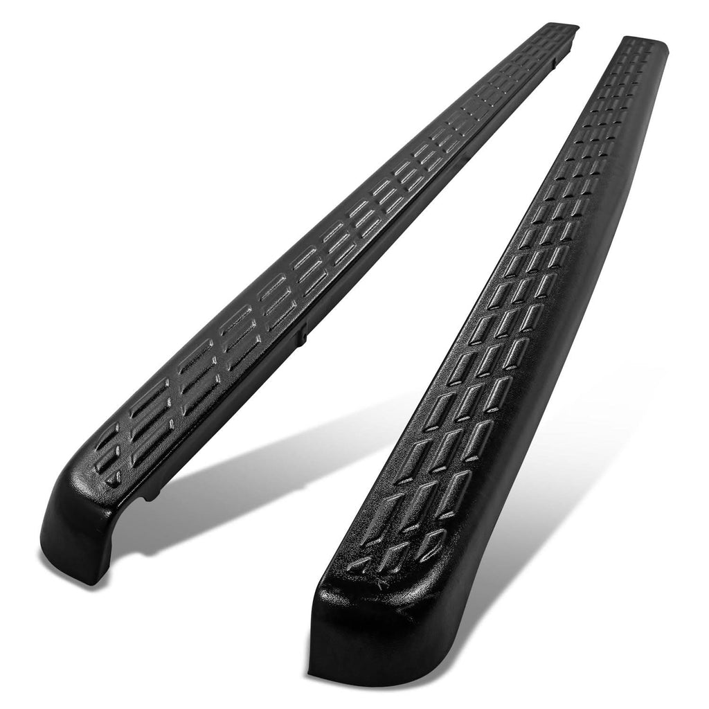 2007-2013 Chevrolet Silverado 6'6" Bed Rail Caps - Black