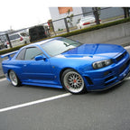 Fiberglass NSM ZTune Style Side Skirts for Nissan Skyline R34 GTT GTR - Bull Boost Performance