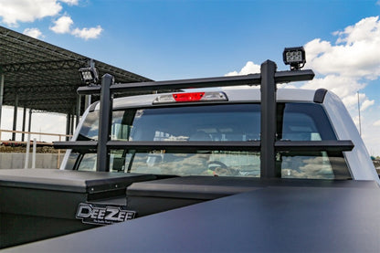 Deezee 07-23 Chevrolet Silverado Cargo Management Cab Rack (Txt Black)