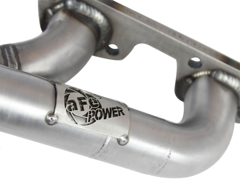 aFe Twisted Steel Header SS-409 HDR Jeep Wrangler JK 07-11 V6 3.8L