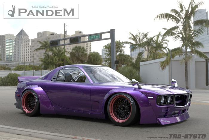 GReddy 92-2002 Mazda RX-7 Pandem Wide Body Boss Kit *Hood Only*