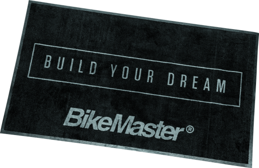 BikeMaster 5ft x 3ft Shop Mat - Black