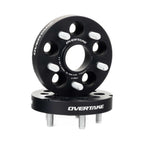 OVERTAKE Wheel Spacers - Pair - 25mm 5x100 - Subaru 2002-2014 WRX, 2004 STI, 2013-2026 BRZ/GR86, and more