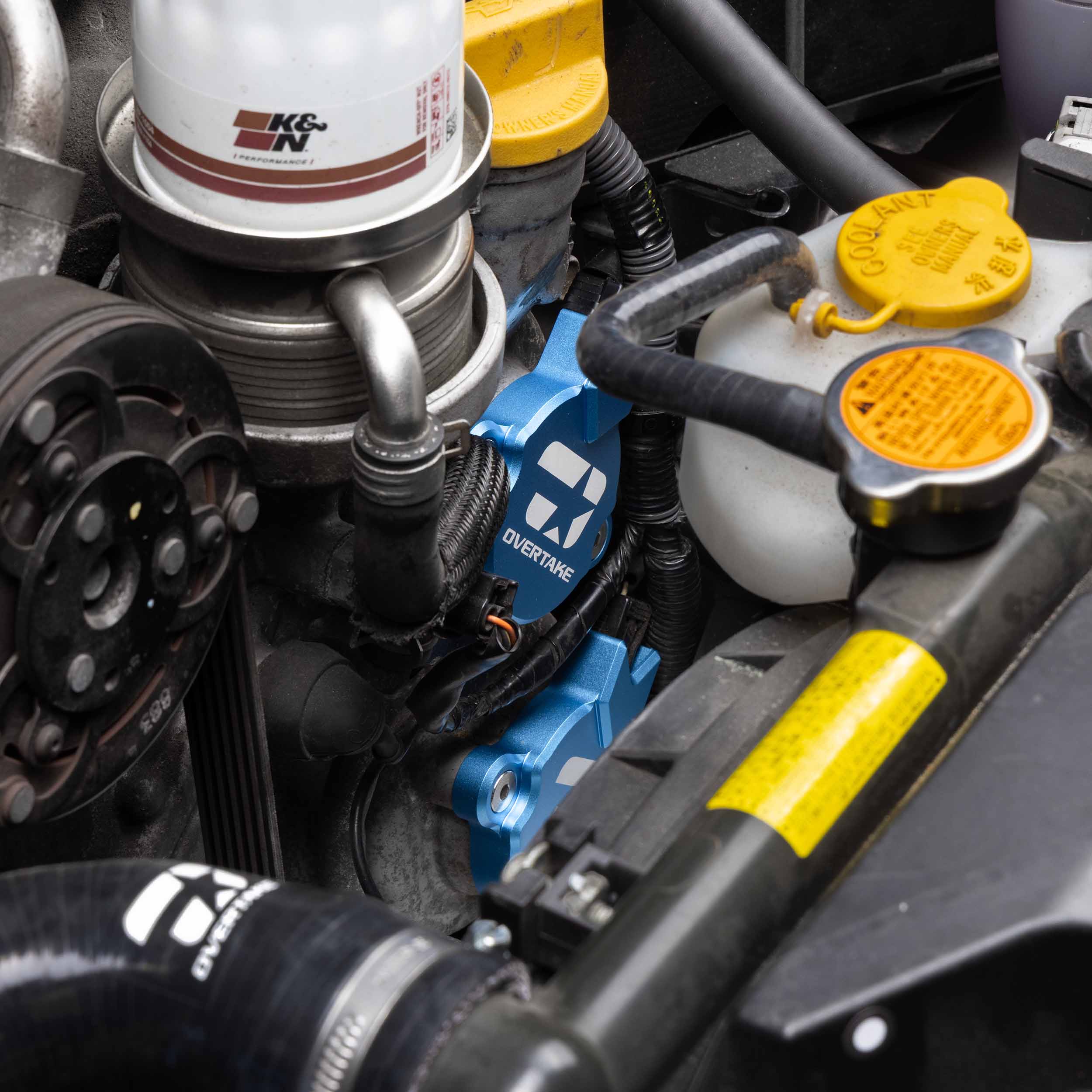 OVERTAKE Cam Solenoid Covers - Subaru 2015-2026 WRX, 2013-2026 BRZ/86, And More