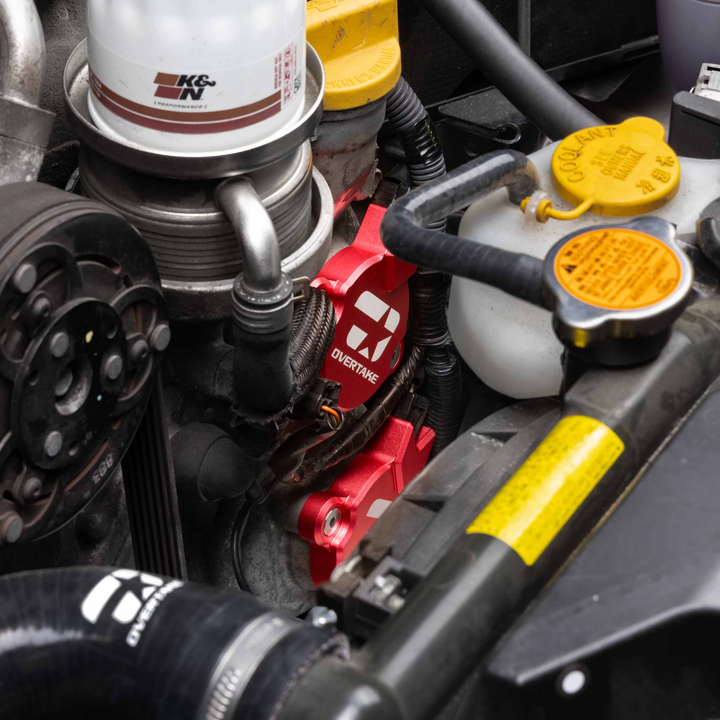 OVERTAKE Cam Solenoid Covers - Subaru 2015-2026 WRX, 2013-2026 BRZ/86, And More